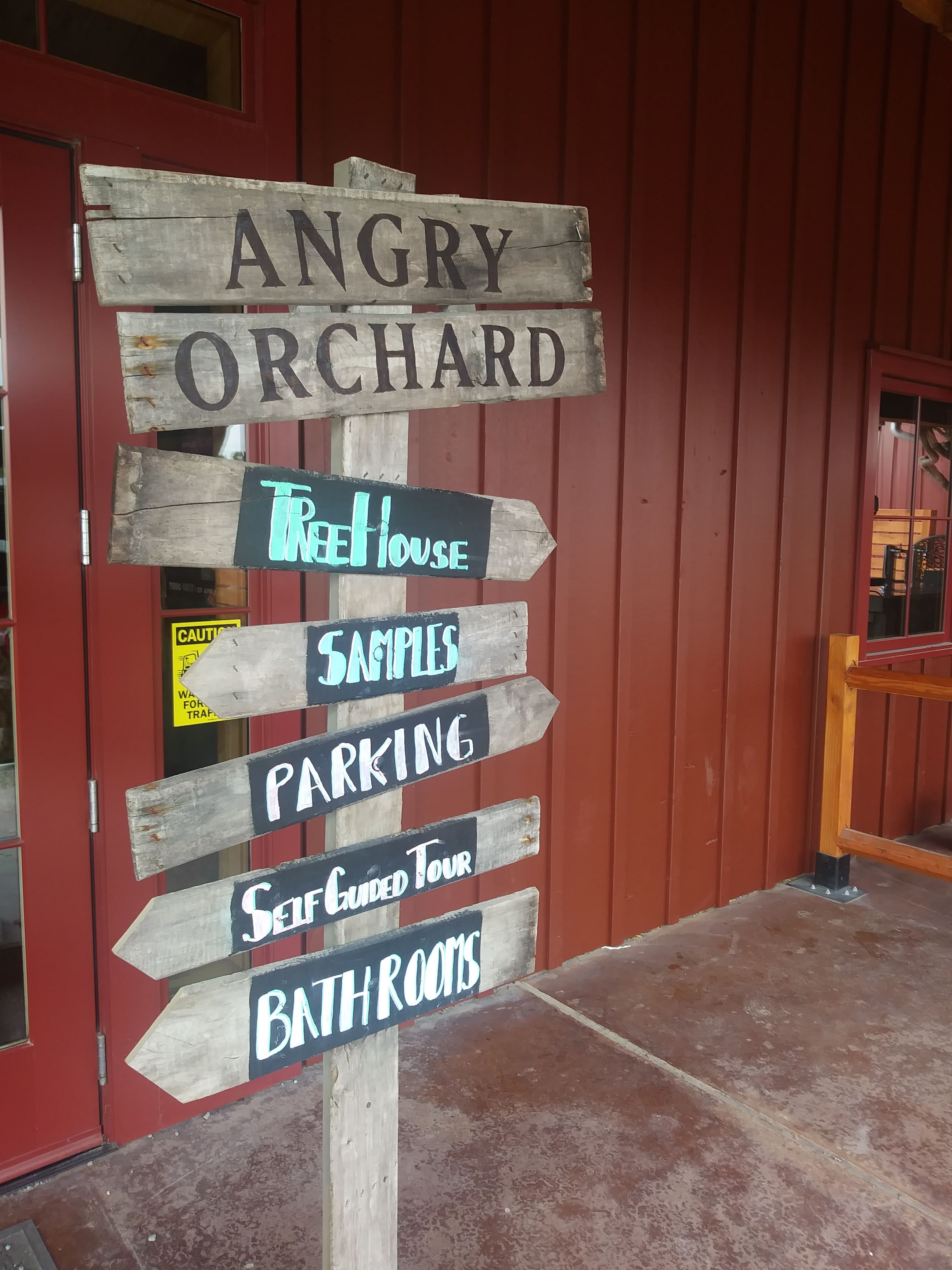 a side tour to Angry Orchard