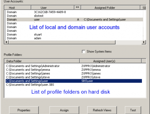 Reprofiler – A tool for manipulating user profiles on Windows