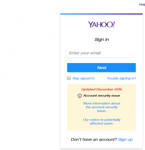 Yahoo - login